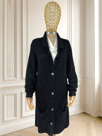 Cardigan din mix de mohair mărimea L