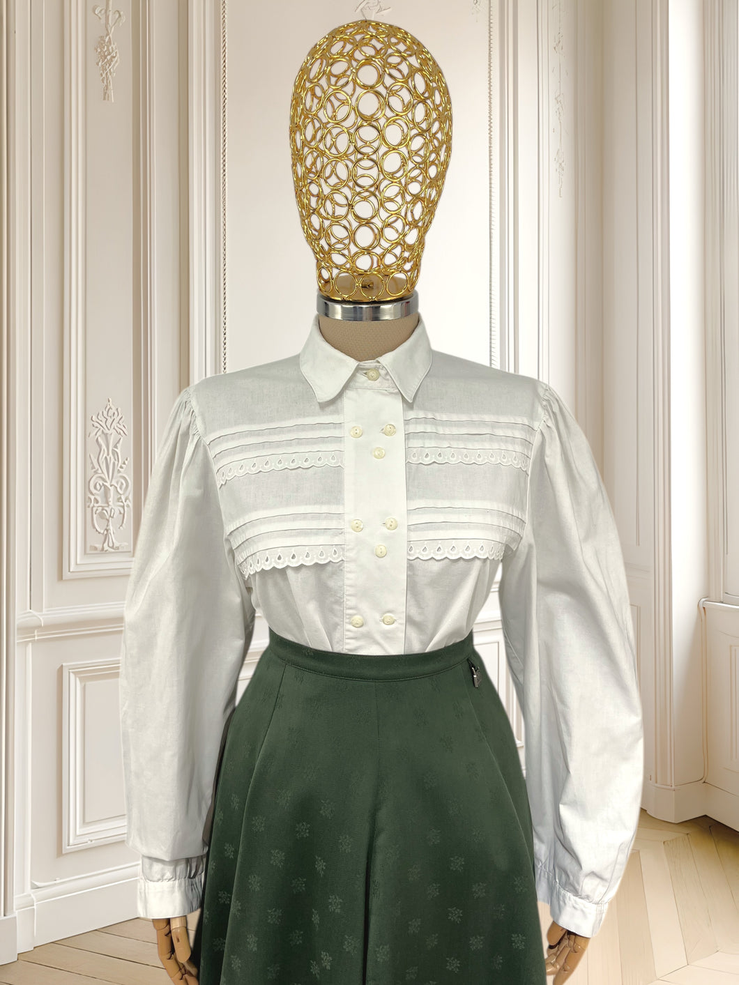 Cămașă vintage din bumbac mărimea L