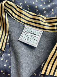 Pijama satinată cu adaos de bumbac mărimea M