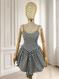 Rochie vintage lucrată manual mărimea S