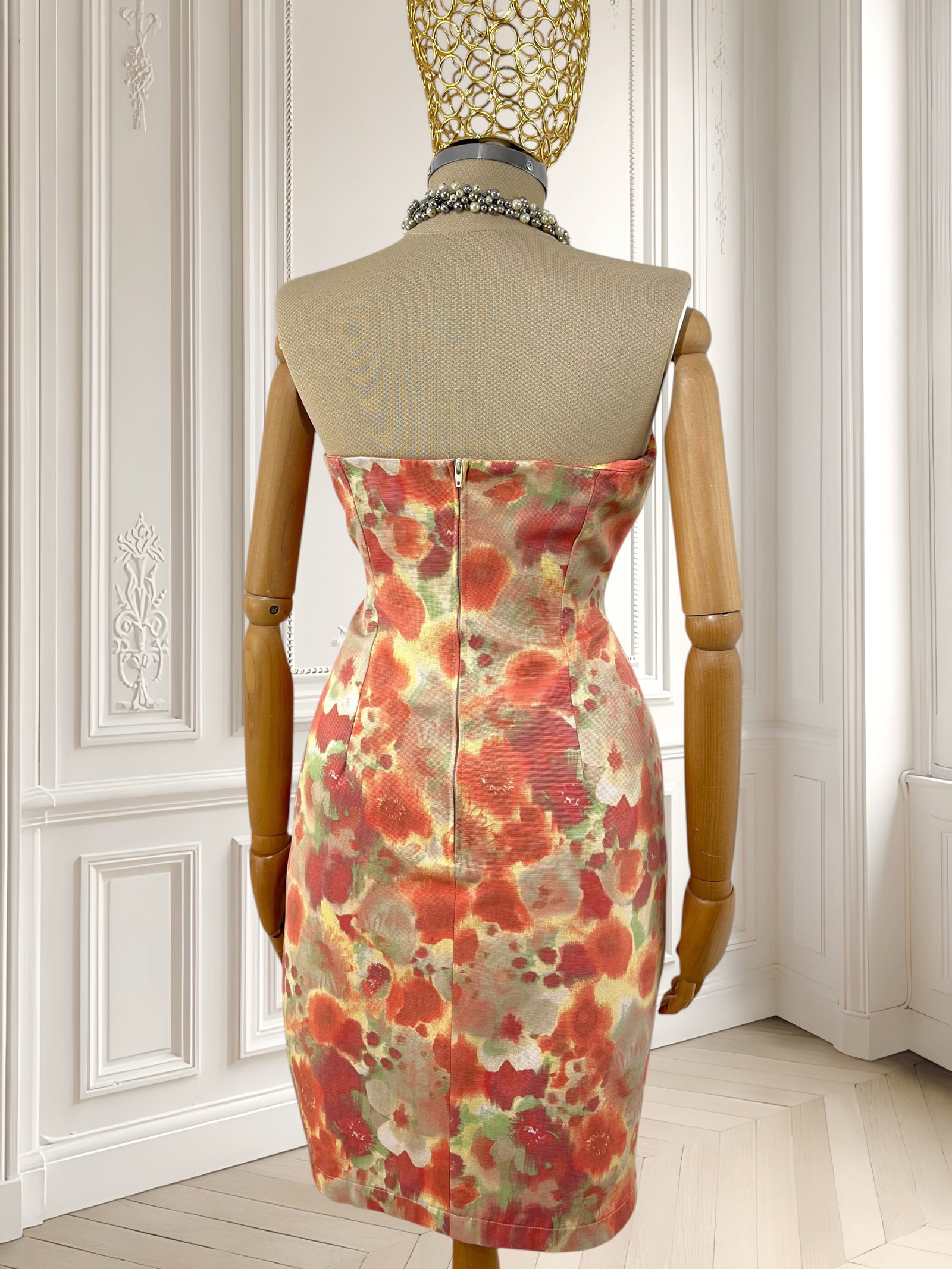 Rochie cu print floral mărimea S