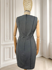 Rochie office cu talie accentuată mărimea S