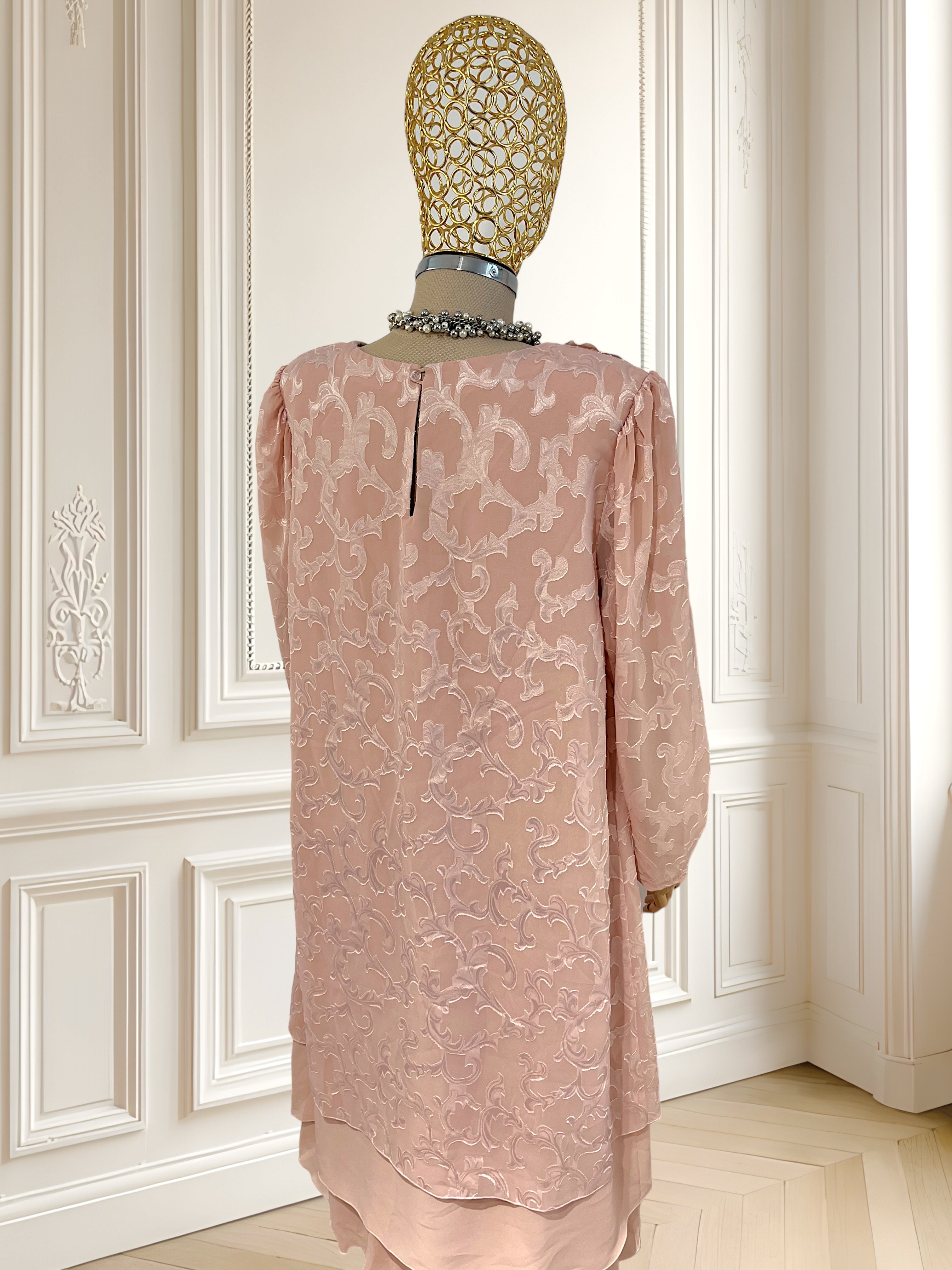 Rochie vintage cu croi drept mărimea L