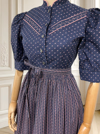 Rochie vintage din bumbac mărimea S