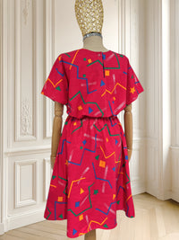 Rochie vintage din bumbac mărimea M