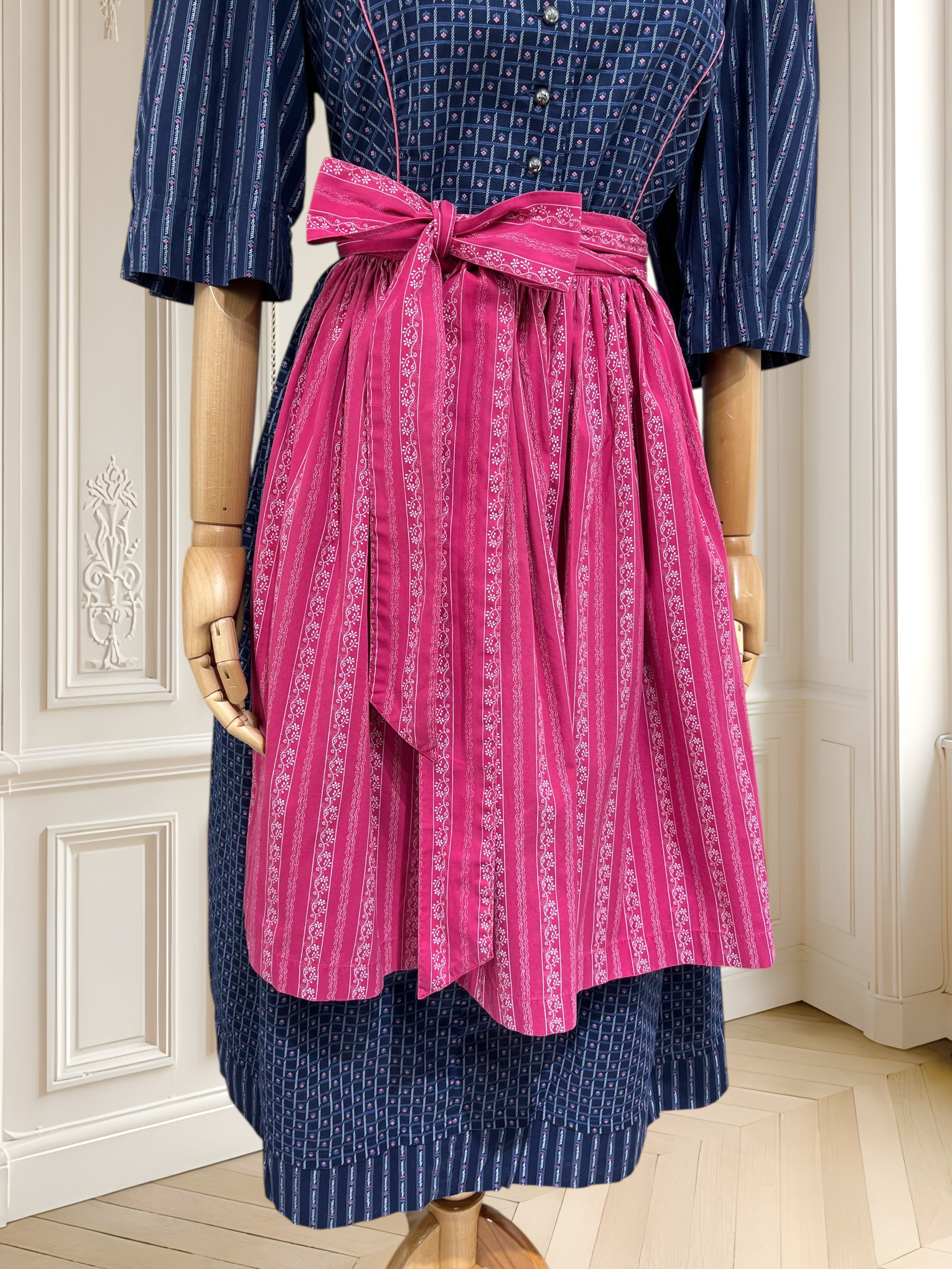 Rochie vintage din bumbac mărimea XL