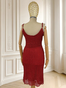 Rochie tricotată din vâscoză mărimea S