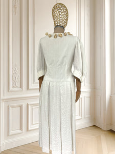 Rochie vintage lucrată manual mărimea L