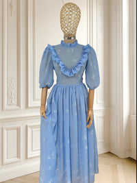 Rochie vintage lucrată manual mărimea S