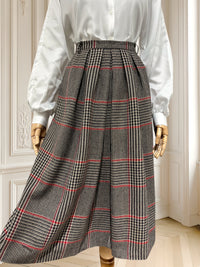Fustă vintage din lână pură mărimea M