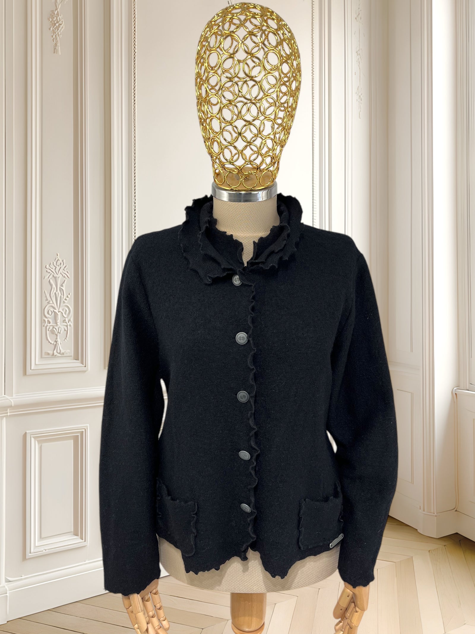 Cardigan vintage din lână mărimea L
