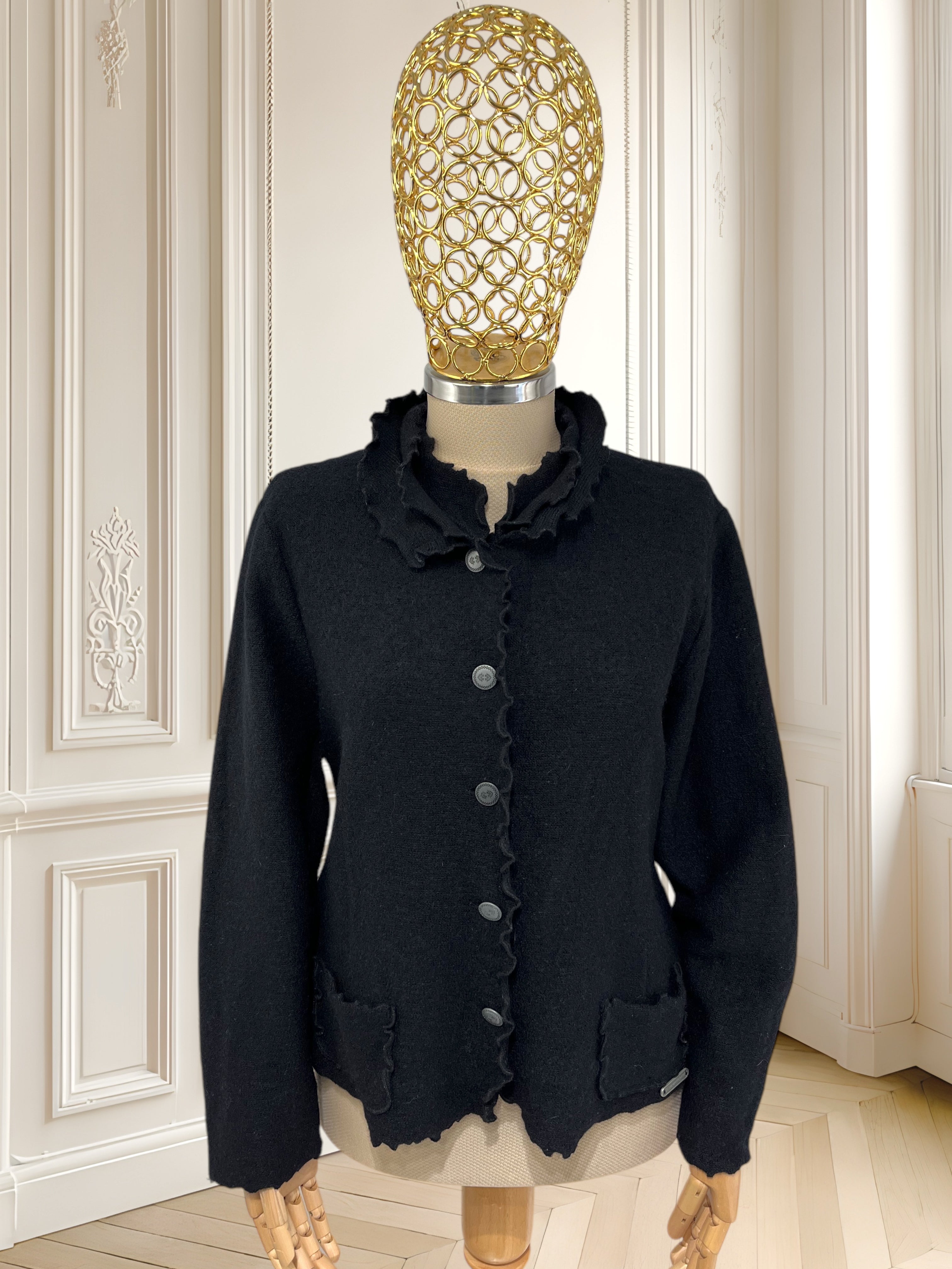 Cardigan vintage din lână mărimea L