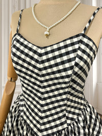 Rochie vintage lucrată manual mărimea S