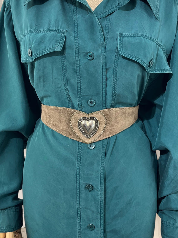 Curea vintage din piele naturală