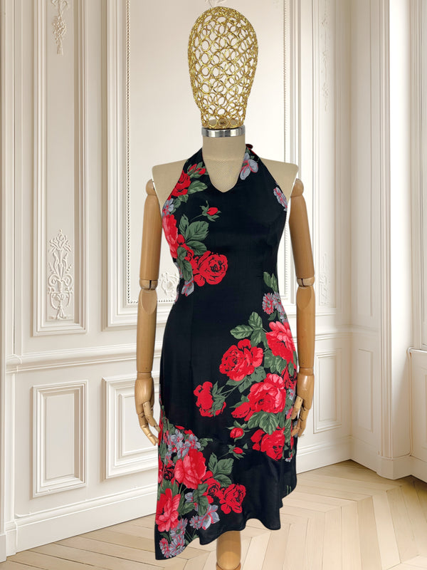 Rochie asimetrică din vâscoză mărimea S