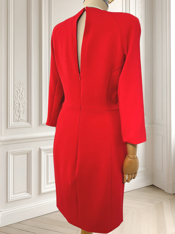 Rochie structurată roșie mărimea M