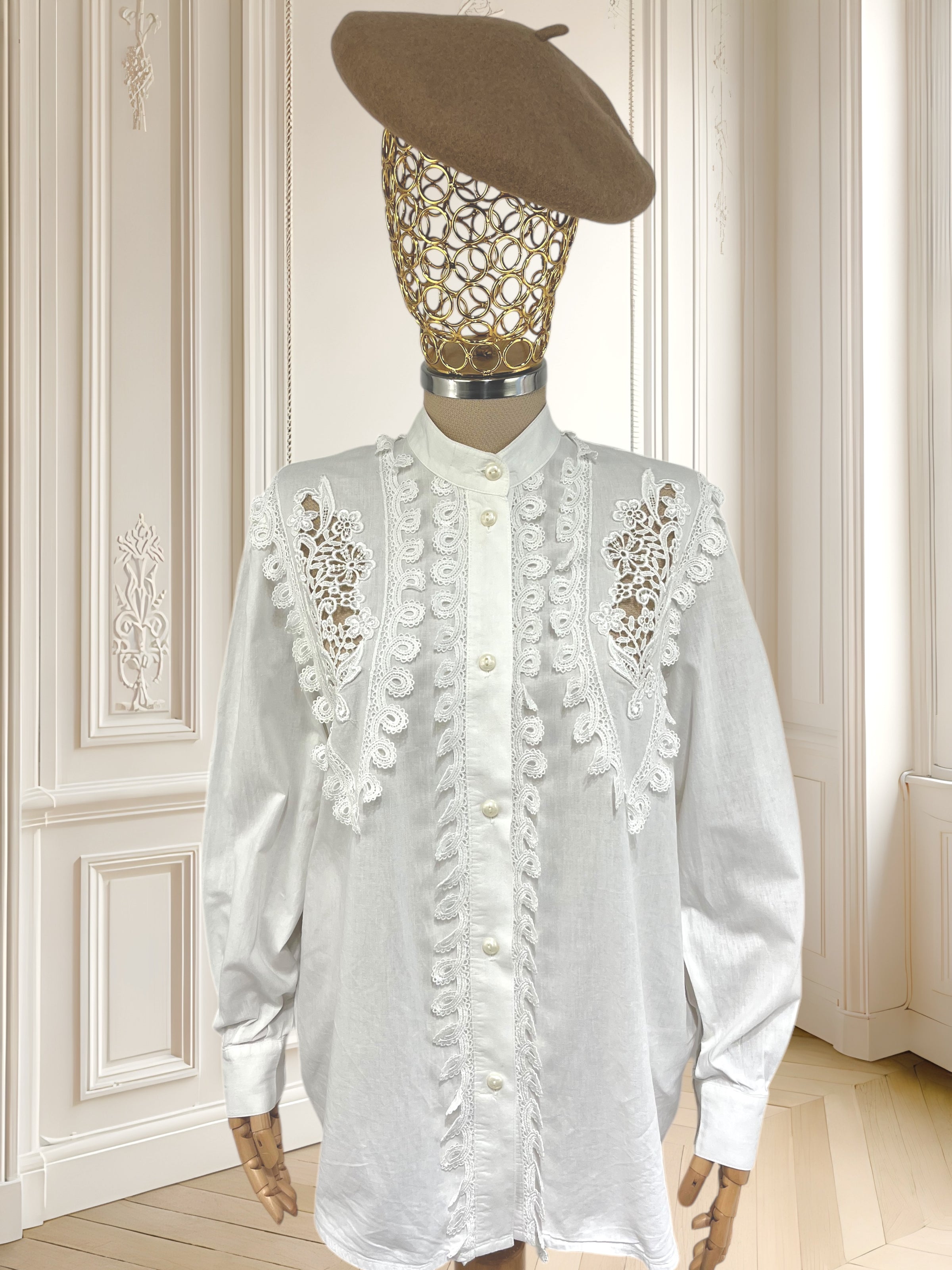 Cămașă vintage din bumbac mărimea XL