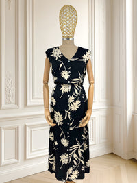 Rochie vintage din vâscoză mărimea XL