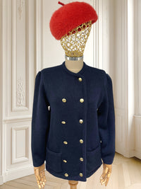 Cardigan vintage din lână pură mărimea M