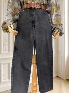Jeans vintage negri mărimea S