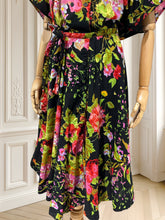 Încarcă imaginea în vizualizatorul Galerie, Rochie vintage din bumbac mărimea XL
