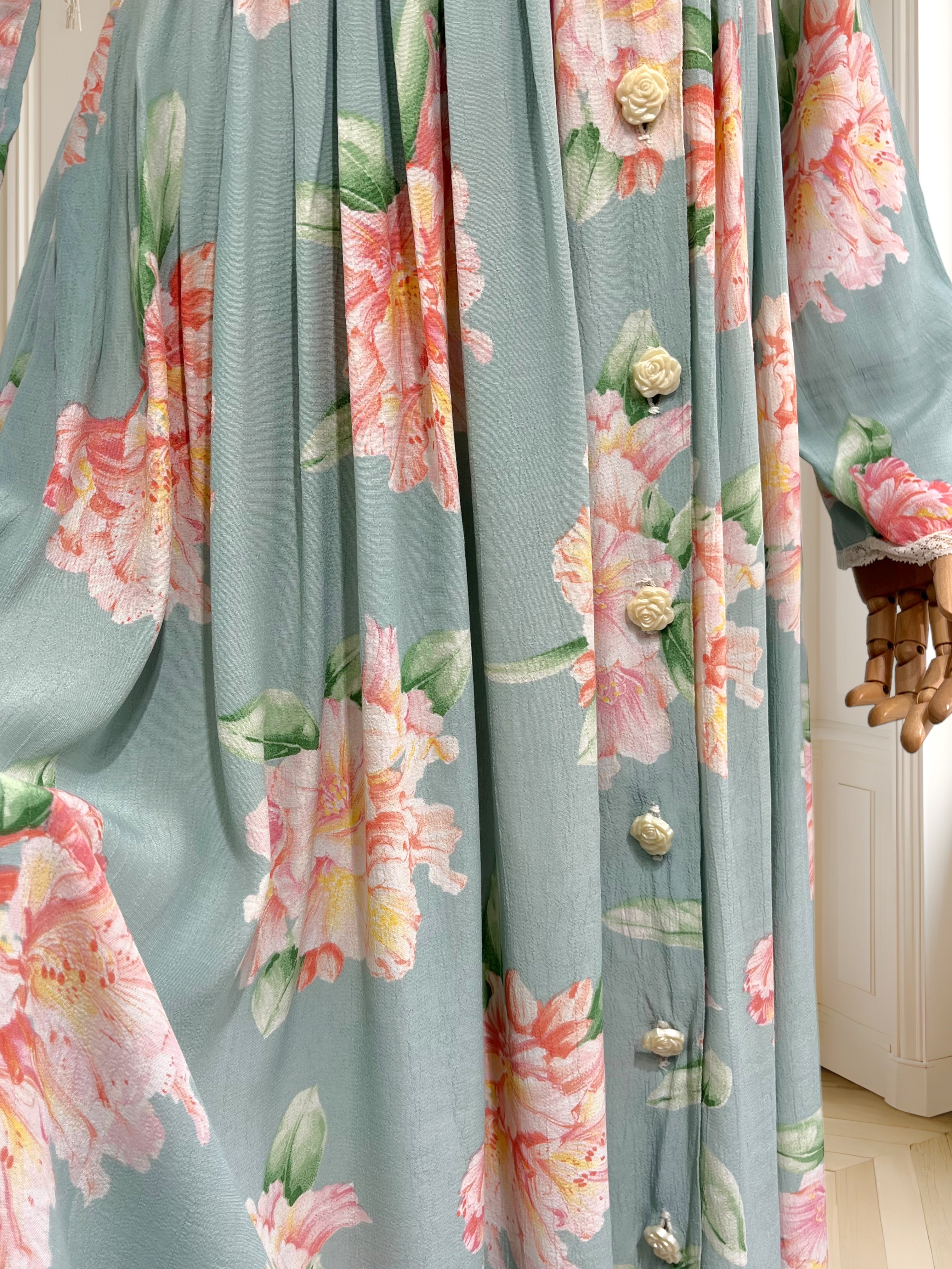 Rochie vintage cu dantelă mărimea M