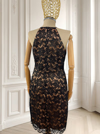 Rochie elegantă cu dantelă mărimea M