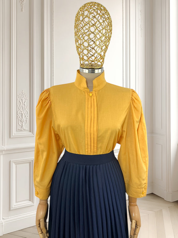Cămașă vintage din amestec de vâscoză mărimea L