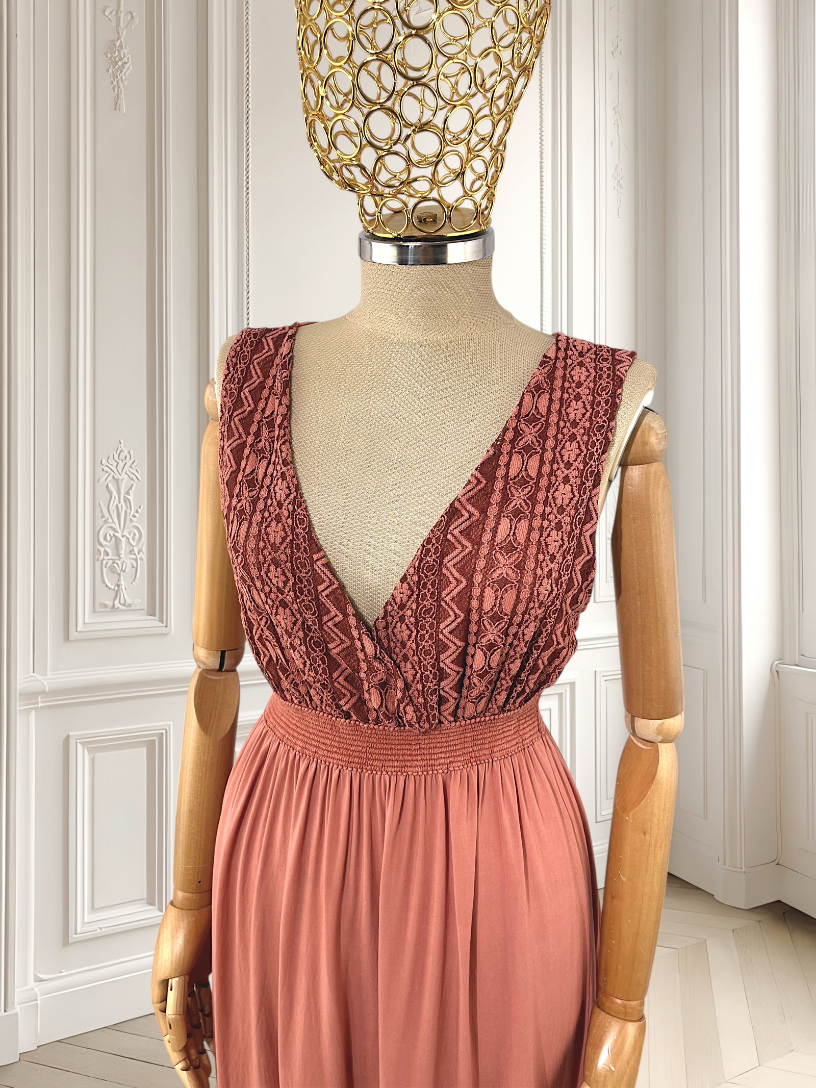 Rochie italienească din vâscoză mărimea M