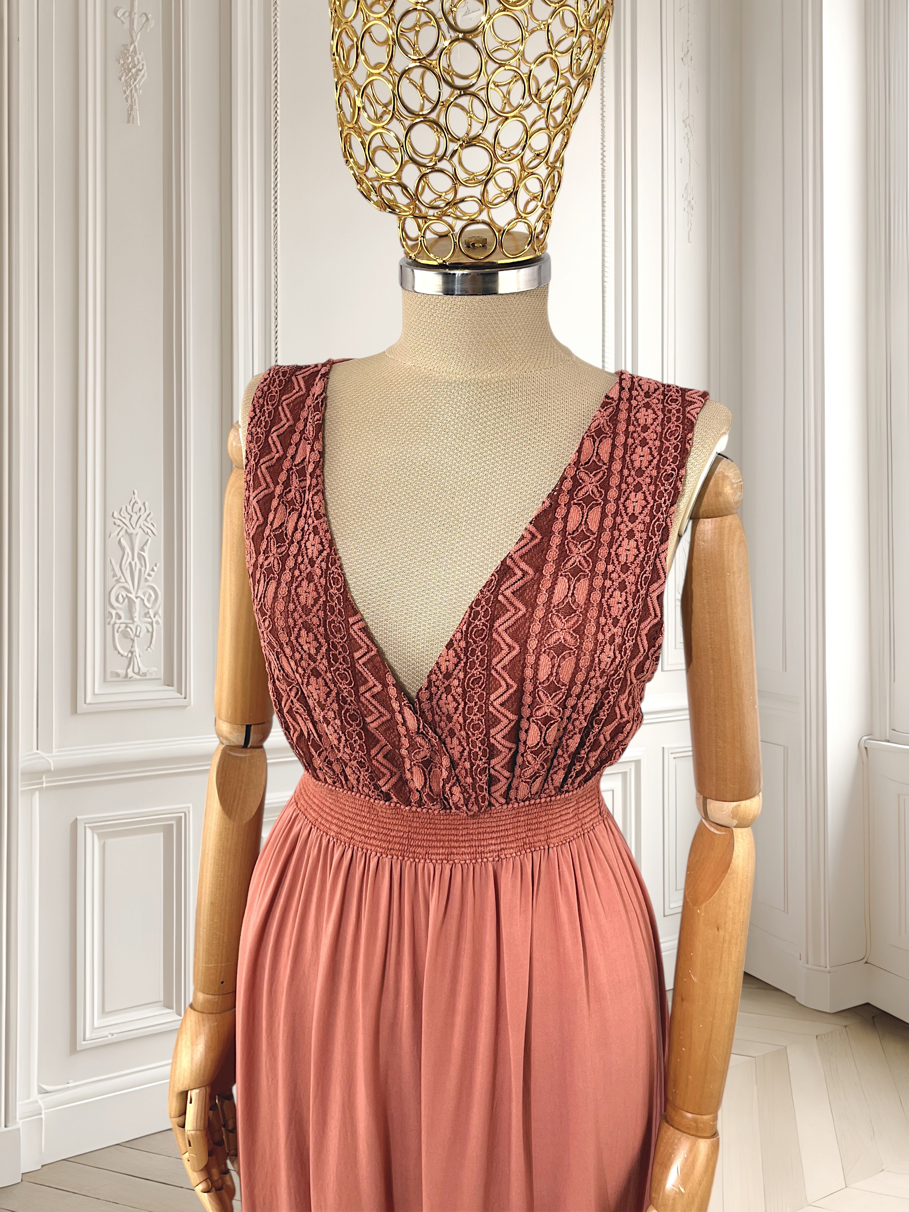 Rochie italienească din vâscoză mărimea M