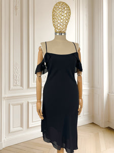 Rochie asimetrică neagră mărimea S
