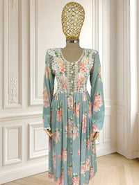 Rochie vintage cu dantelă mărimea M