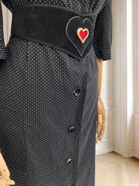 Rochie vintage din bumbac mărimea L