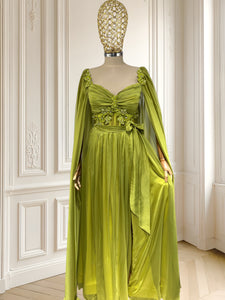 Rochie verde de gală deosebită mărimea S