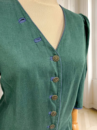 Rochie vintage din bumbac mărimea XL