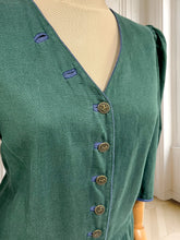 Încarcă imaginea în vizualizatorul Galerie, Rochie vintage din bumbac mărimea XL
