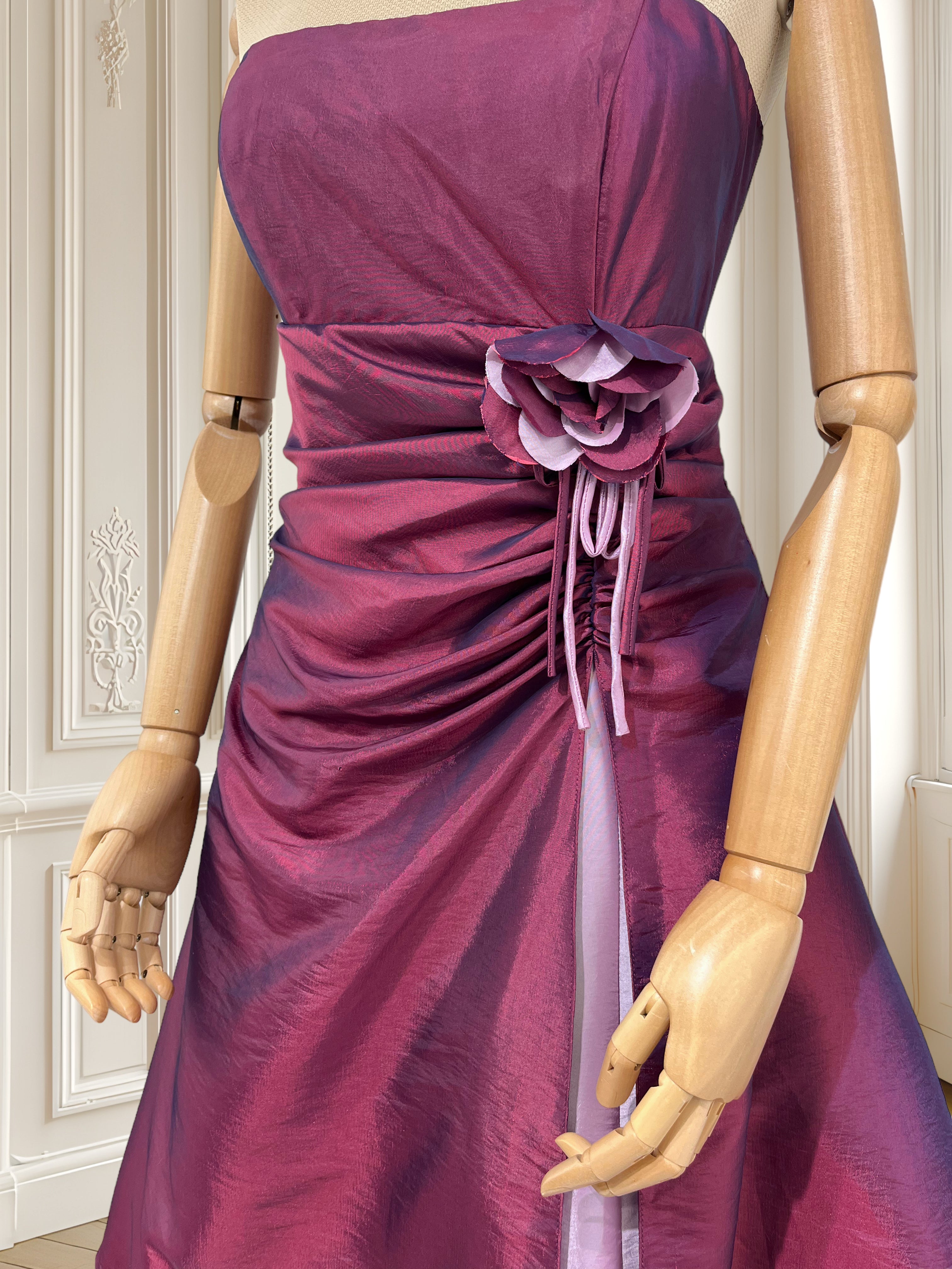 Rochie sidefată elegantă mărimea M