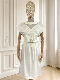 Rochie vintage din bumbac mărimea L