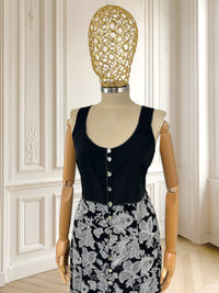Rochie vintage din vâscoză potrivită pentru M/L