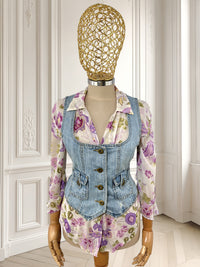 Vestă din denim mărimea S