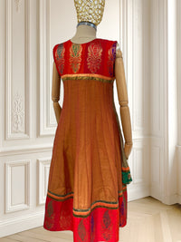 Rochie de inspirație orientală lucrată manual mărimea M