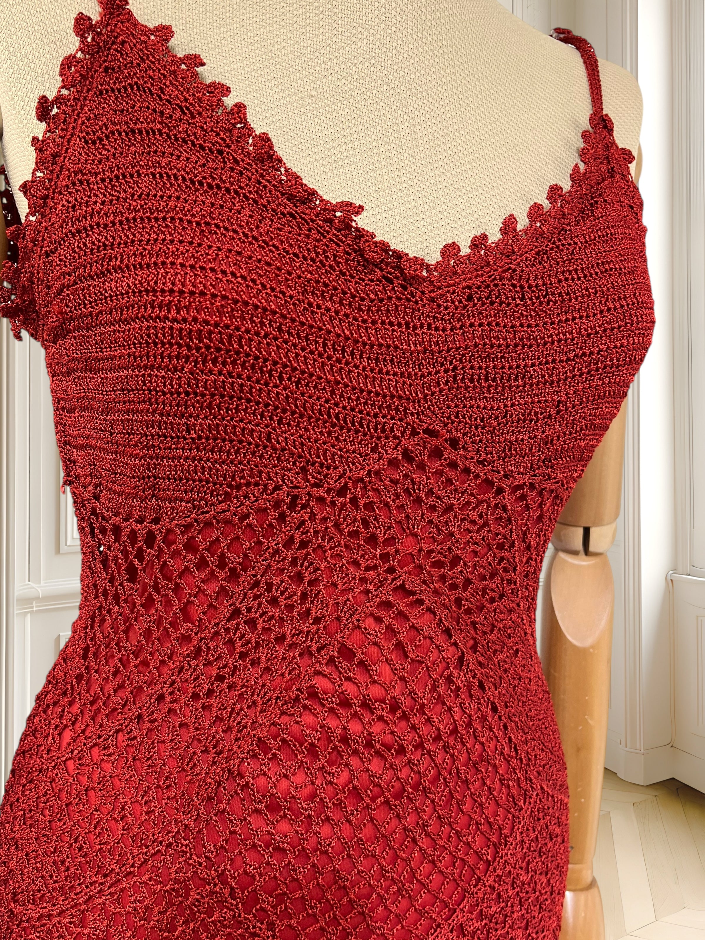 Rochie tricotată din vâscoză mărimea S