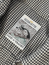 Cămașă vintage din bumbac potrivită pentru M/L