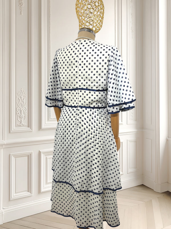 Rochie vintage cu buline mărimea M