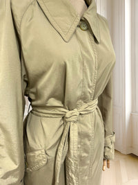 Trench coat vintage cu croi evazat mărimea L