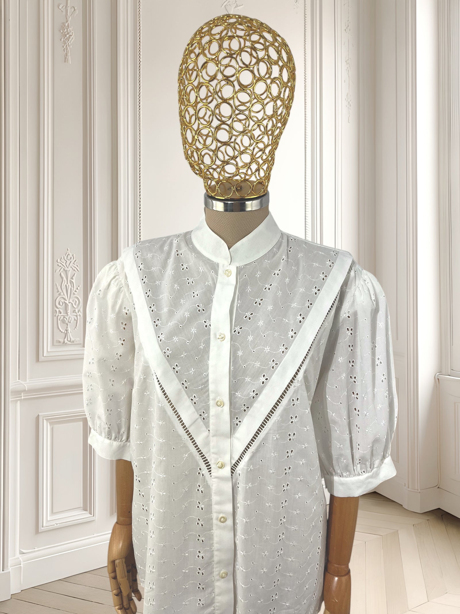 Cămașă vintage albă mărimea XL