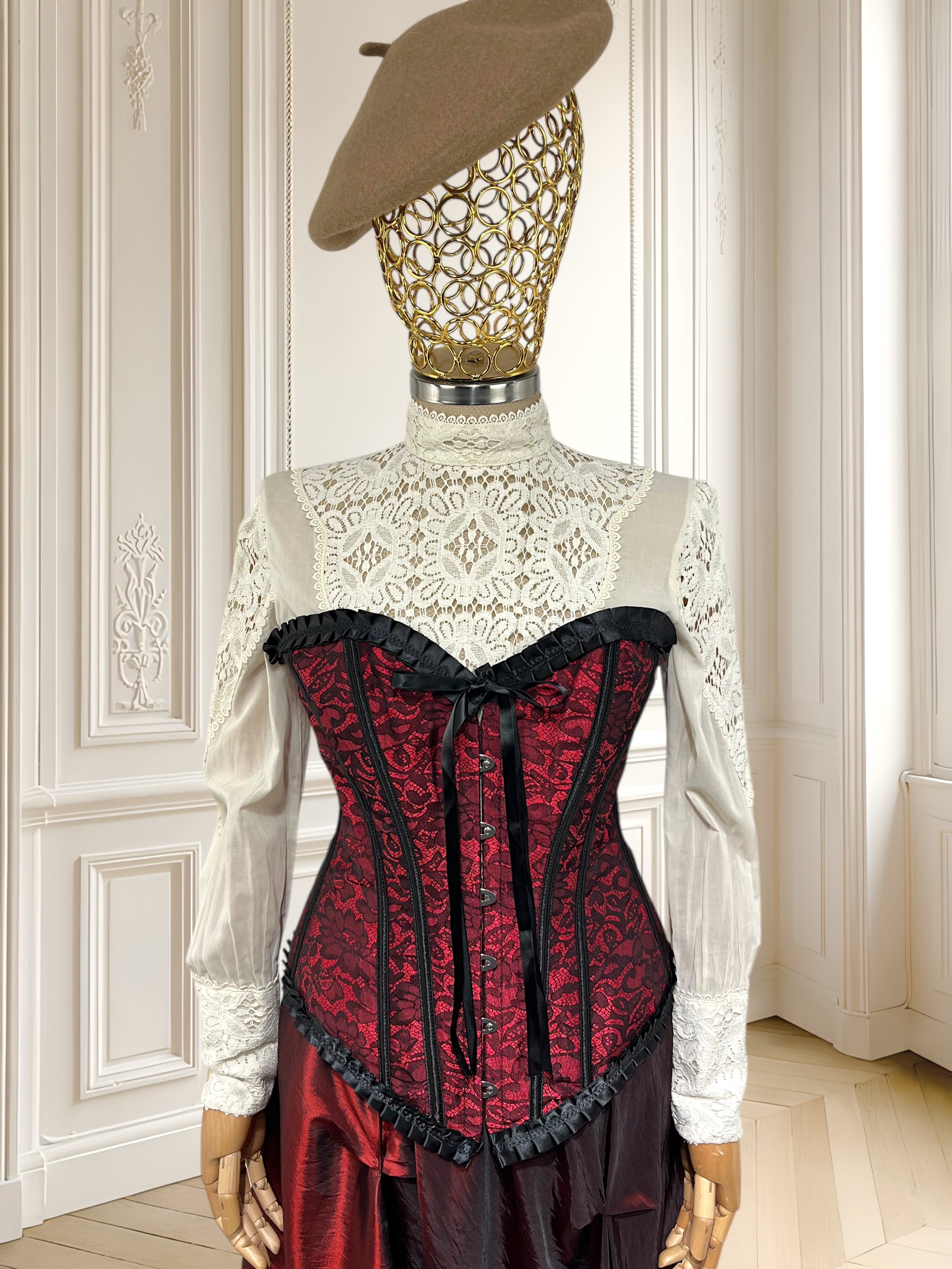Corset din brocart mărimea S