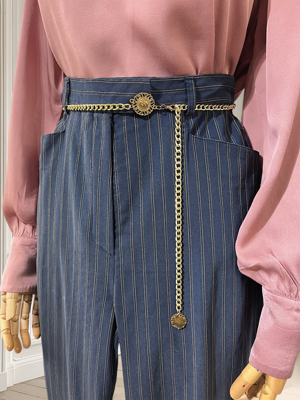 Pantaloni vintage cu talie înaltă mărimea S