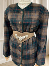 Încarcă imaginea în vizualizatorul Galerie, Sacou vintage din lână și alpaca mărimea XXL
