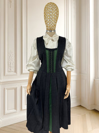 Rochie vintage din lână pură mărimea M